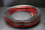 8 GAUGE RED BLACK SPEAKER WIRE PER 10 FT AWG ZIP CABLE POWER GROUND STRANDED COPPER