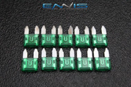 (10) PCK ATM 30 AMP FUSES MINI FUSE BLADE STYLE CAR BOAT AUTOMOTIVE AUTO ATM30