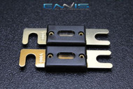 2 PACK 300 AMP ANL FUSE FUSES GOLD PLATED INLINE WAFER HIGH QUALITY HOLDER