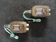 2 PACK INSTALL BAY HIGH LOW CONVERTER 40 WATTS ADJUSTABLE 2 CHANNELSPEAKER RCA