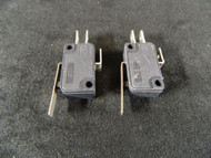 2 PACK ON-ON MICRO SWITCH SPDT 5 AMP 125/250 VAC 1 1/8 X 5/8 EC-284