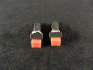 2 PACK PUSH BUTTON SWITCH SPST ON OFF MINI BUTTON 3 AMP 125V 2 PIN NB-802