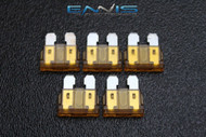 (5) PACK ATC 5 AMP FUSES ATO FUSE BLADE STYLE CAR BOAT AUTOMOTIVE AUTO ATC5