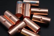 2/0 GAUGE COPPER BUTT CONNECTOR 5 PK CRIMP TERMINAL AWG BATTERY CUR2/0