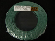 22 GAUGE 2 CONDUCTOR 100 FT GREEN ALARM WIRE SOLID COPPER HOME SECURITY CABLE