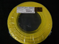 22 GAUGE 2 CONDUCTOR 100FT YELLOW ALARM WIRE STRANDED COPPER HOME SECURITY CABLE