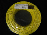 22 GAUGE 4 CONDUCTOR 100FT YELLOW ALARM WIRE STRANDED COPPER HOME SECURITY CABLE