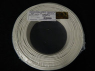 22 GAUGE 4 CONDUCTOR 200 FT WHITE ALARM WIRE SOLID COPPER HOME SECURITY CABLE
