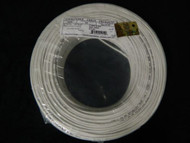 22 GAUGE 4 CONDUCTOR 50 FT WHITE ALARM WIRE STRANDED COPPER HOME SECURITY CABLE