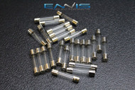 25 PACK 15 AMP AGC FUSE NICKEL PLATED GLASS FAST BLOW 1 1/4-1/4 INLINE AGC15