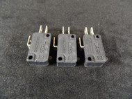 3 PACK ON-ON MICRO SWITCH SPDT 16 AMP 125/250 VAC 1 1/8 X 5/8 EC-285