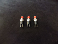 3 PCS PUSH BUTTON SWITCH SPST MOMENTARY MINI BUTTON 3 AMP 125V 2 PIN NB-602