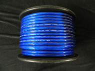 4 GAUGE BLUE WIRE 100 FT PRIMARY POWER GROUND STRANDED AWG CABLE POSITIVE NEW