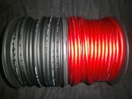 4 GAUGE WIRE AWG 100 FT 50 RED 50 BLACK SUPERFLEX PRIMARY STRANDED POWER GROUND