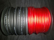 4 GAUGE WIRE AWG 10 FT 5 RED 5 BLACK SUPERFLEX PRIMARY STRANDED POWER GROUND