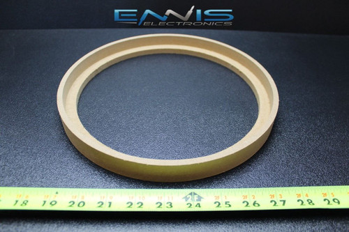 1 MDF Speaker Ring Spacer 10 In Bezel Wood 1 In Fiberglass Enclosure RING-10BZ - Foto 9