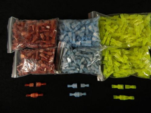 150 PK 10-22 GAUGE NYLON FULLY INSULATED QUICK DISCONNECT .250 FEMALE MALE 
