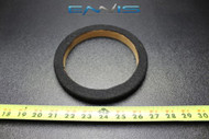 1 MDF SPEAKER RING SPACER 6 INCH CARPET WOOD 3/4 THICK FIBERGLASS RING-06CBK