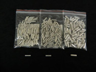 75 PK 10-12 14-16 18-22 GAUGE UNINSULATED BUTT CONNECTORS TERMINAL BARREL 25EACH