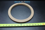 1 MDF SPEAKER RING SPACER 10 INCH WOOD 3/4 THICK FIBERGLASS BOX ENCLOSE RING-10R