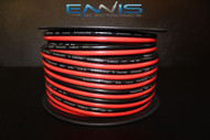 8 GAUGE PER 5 FT RED BLACK ZIP WIRE AWG CABLE POWER GROUND STRANDED COPPER CAR