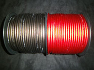 8 GAUGE SPEAKER WIRE 25 FT RED BLACK SUPERFLEX FLEX CABLE AWG MONSTER SUBS