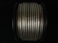 8 GAUGE WIRE 15 FT AWG CABLE SILVER 12 VOLT AMP PRIMARY STRANDED POWER GROUND