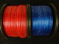 8 GAUGE WIRE 20 FT 10 RED 10 BLUE AWG CABLE POWER GROUND STRANDED PRIMARY AMP