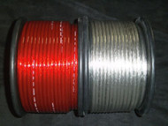 8 GAUGE WIRE 35 FT 25 RED 10 SILVER AWG CABLE POWER GROUND STRANDED PRIMARY