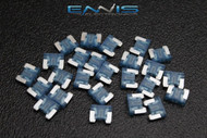 25 PACK ATM LOW PROFILE 15 AMP FUSE FUSES BLADE CIRCUIT 2 LEG MICRO ATMLP15