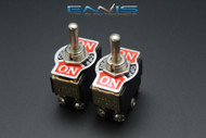 2 PCS TOGGLE SWITCH DPDT CENTER OFF TOGGLE 10 AMP 250V 15 AMP 125V 6 PIN EC-1515