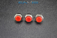 3 PCS PUSH BUTTON SWITCH OPEN CONTACT MOMENTARY 3 AMP 125V 2 PIN NB-805