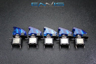 5 PCS TOGGLE SWITCH ON OFF BLUE MINI LED 12V 20 AMP RACE NITROUS EPS-3015BL