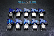 10 PCS TOGGLE SWITCH ON OFF BLUE MINI LED 12V 20 AMP RACE NITROUS EPS-3015BL