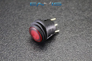 ROCKER SWITCH ON OFF RED TOGGLE LED 12V 16 AMP 3 PIN IS-EC-WP1216RED