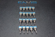 20 PCS TOGGLE SWITCH SPDT ON OFF ON MINI 3 AMP 250V 6 AMP 125V 3 PIN EC-2533P