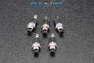 5 PCS PUSH BUTTON SWITCH SPST MOMENTARY MINI BUTTON 3 AMP 125V 2 PIN NB-602PD