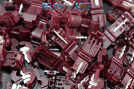 50 PCS 18-22 GAUGE T-TAP RED CRIMP TERMINAL AWG WIRE SPLICE CONNECTOR RTT