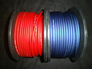 10 GAUGE AWG WIRE 50 FT 25 BLUE 25 RED CABLE POWER GROUND STRANDED PRIMARY