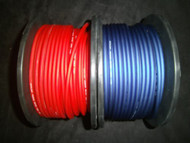 10 GAUGE SPEAKER WIRE 5 FT BLUE RED CABLE AWG STEREO CAR HOME MONSTER SUBS