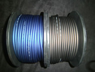 10 GAUGE SPEAKER 50 FT WIRE BLUE BLACK CABLE AWG STEREO CAR HOME MONSTER SUBS