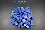 100 PCS 14-16 GAUGE SCOTCH LOCK BLUE CRIMP TERMINAL AWG CONNECTOR CAR SUV BSL