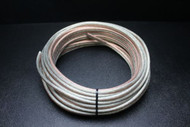 8 GAUGE CLEAR SPEAKER WIRE 50 FT AWG CABLE POWER GROUND STRANDED HOME CAR