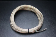 14 GAUGE CLEAR SPEAKER WIRE 25 FT AWG CABLE POWER GROUND STRANDED HOME CAR