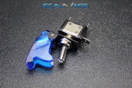 TOGGLE SWITCH ON OFF BLUE MINI LED 12V 20 AMP RACE NITROUS EPS-3015BL