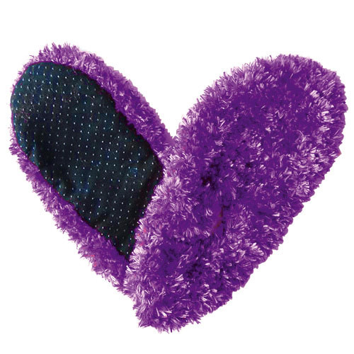 Fuzzy Footies Slippers - Purple - 60006 - Red Carpet Studios - christophersgiftshop.com