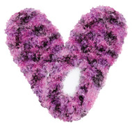 Fuzzy Footies Slippers - Dark Purple/Pink/Purple - 60025 - Red Carpet Studios - christophersgiftshop.com