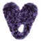 Fuzzy Footies Slippers - Purple/Black - 60026 - Red Carpet Studios - christophersgiftshop.com