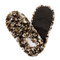 Fuzzy Footies Slippers - Camel/Black - 60036 - Red Carpet Studios - christophersgiftshop.com