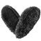 Fuzzy Footies Slippers - Black - 60008 - Red Carpet Studios - christophersgiftshop.com